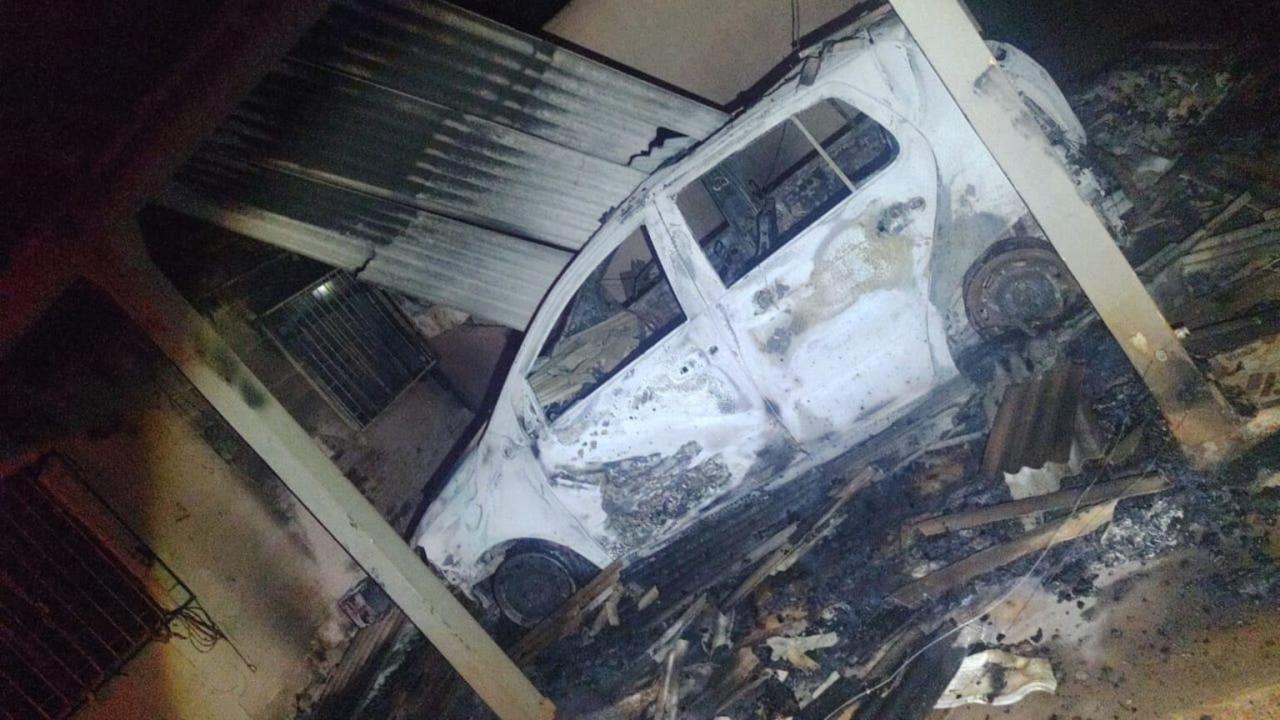 Casa pega fogo e morador morre queimado, na Região