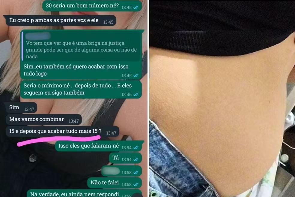 Mulher que denunciou 12 homens por estupro e ficou grávida cita proposta de R$ 30 mil pelo silêncio