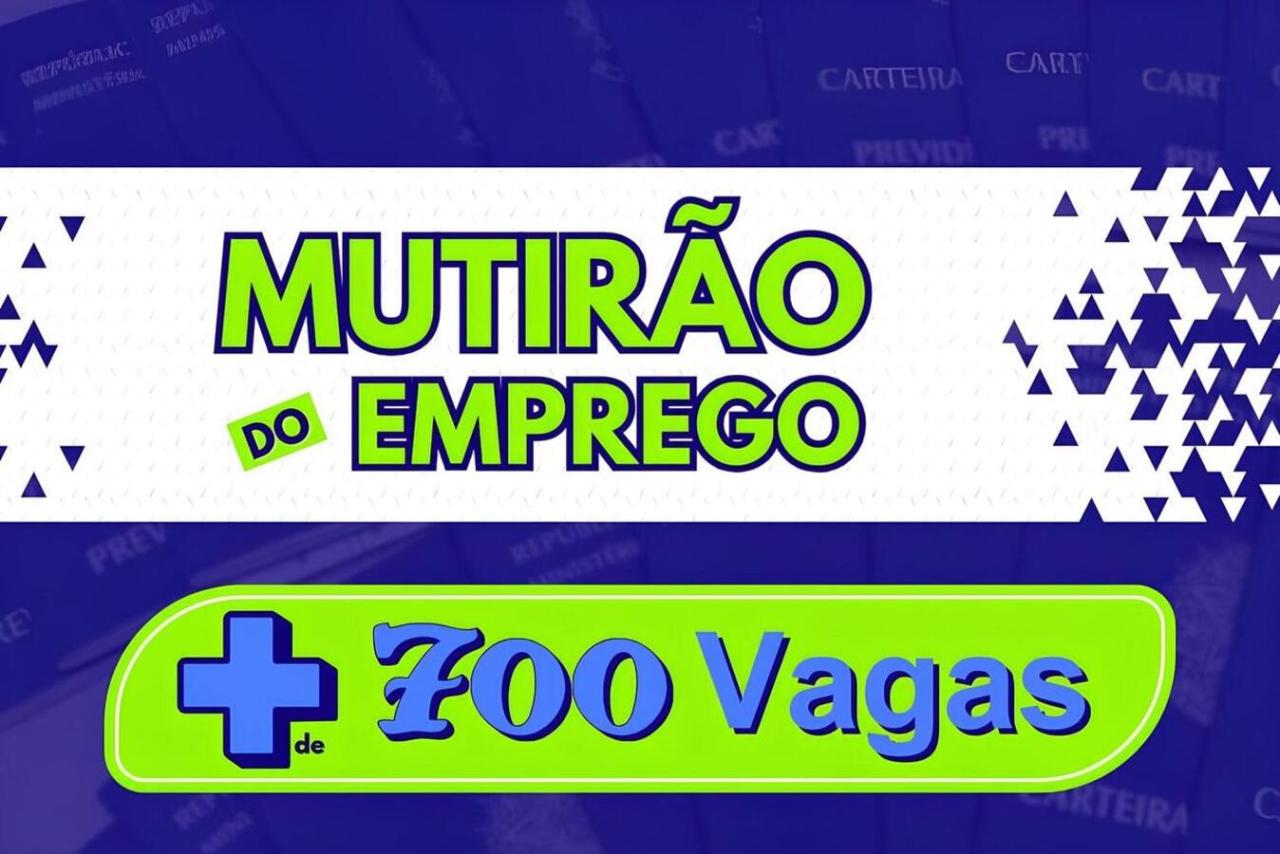 Mutirão do Emprego no Jardim América oferece mais de 700 vagas