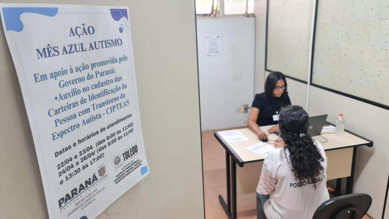Autistas podem solicitar sua carteira de identificação na prefeitura essa semana