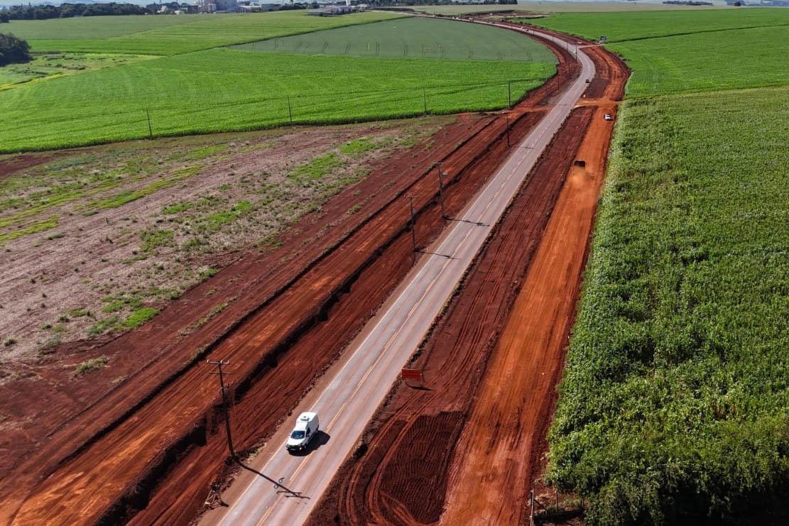 Duplicação da PR-317 em Toledo já tem terraplenagem em etapa avançada