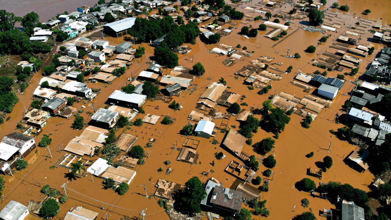 Inmet emite alertas de grande perigo para RS e regiões Sudeste, Centro-Oeste e Sul