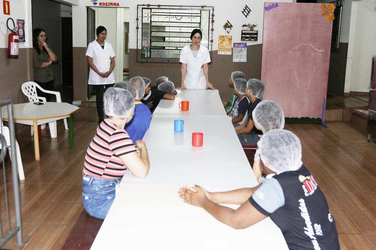 Naca recebe projeto de Educação Alimentar e Nutricional