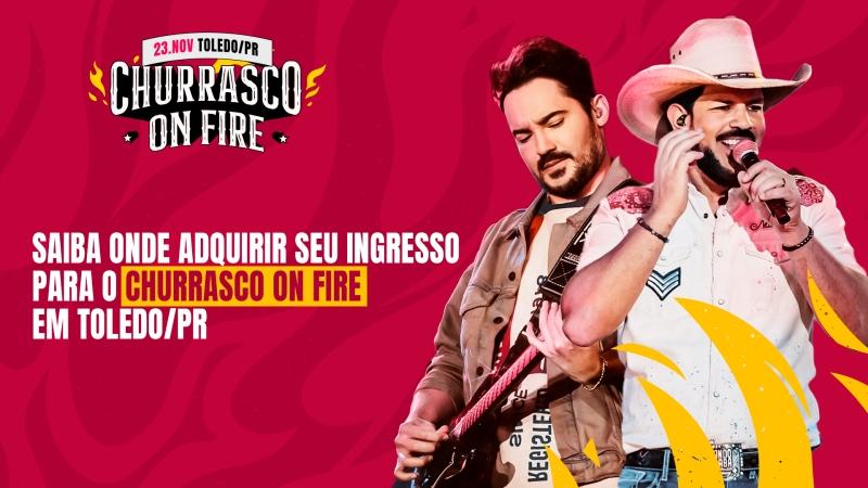 Veja onde comprar para o 'Churrasco On Fire' com Fernando & Sorocaba!