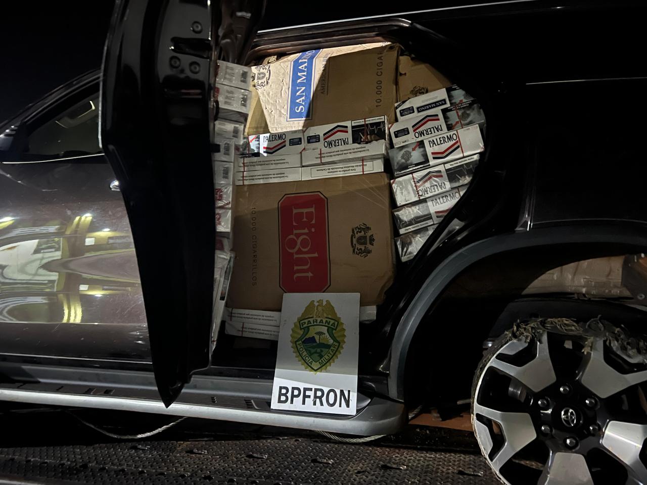 BPFRON RECUPERA EM UMUARAMA CAMIONETE FURTADA EM MARINGÁ-PR