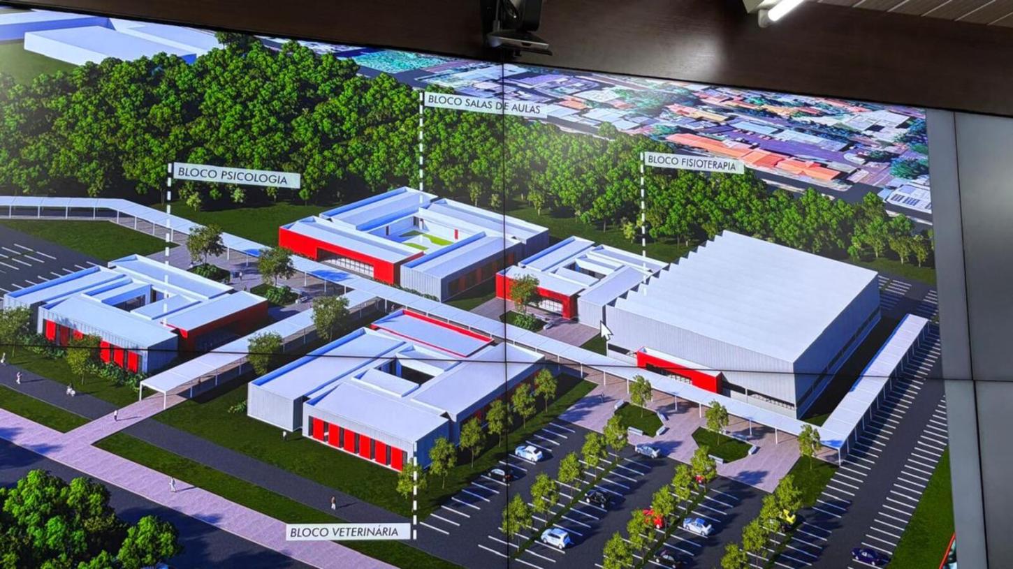 Direção da Unipar em Toledo apresenta projeto de construção de novo campus