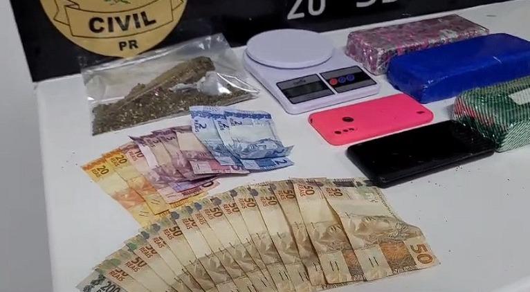 Polícia Civil de Toledo prende dois suspeitos por Tráfico de Drogas