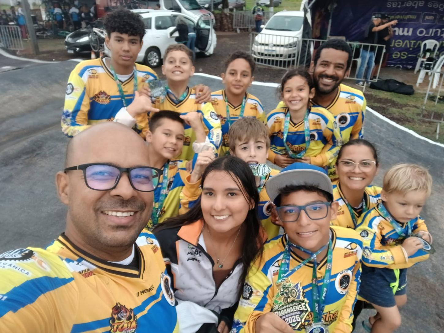 ABAST BMX CLUBE de Toledo marca presença na abertura do Campeonato Paranaense de Bicicross em Palotina e conquista 14 medalhas.