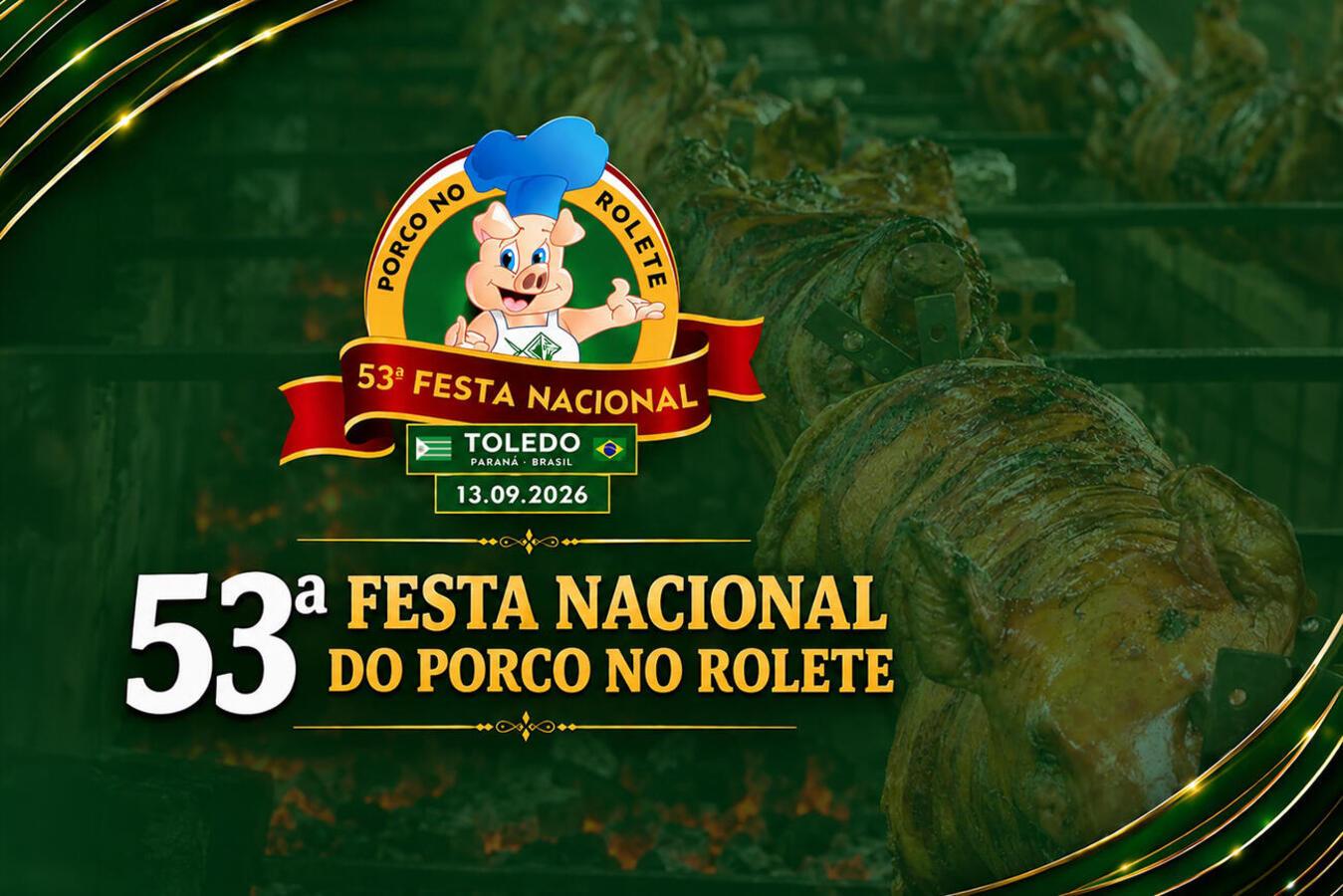 Em Toledo, todos os caminhos levam à 53ª Festa Nacional do Porco no Rolete 