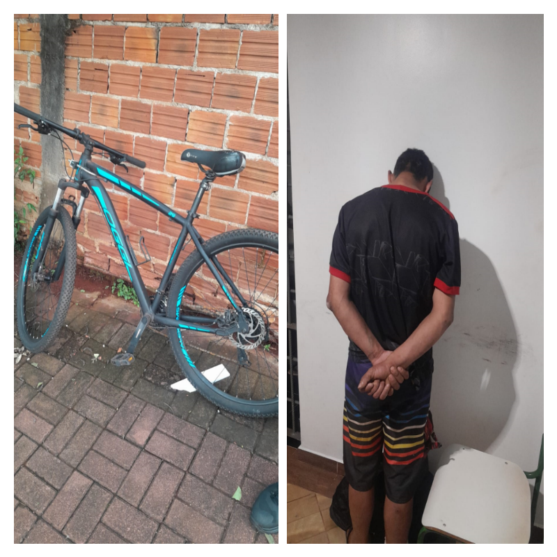  Homem é preso suspeito de furtar residência e bicicleta é recuperada em Toledo