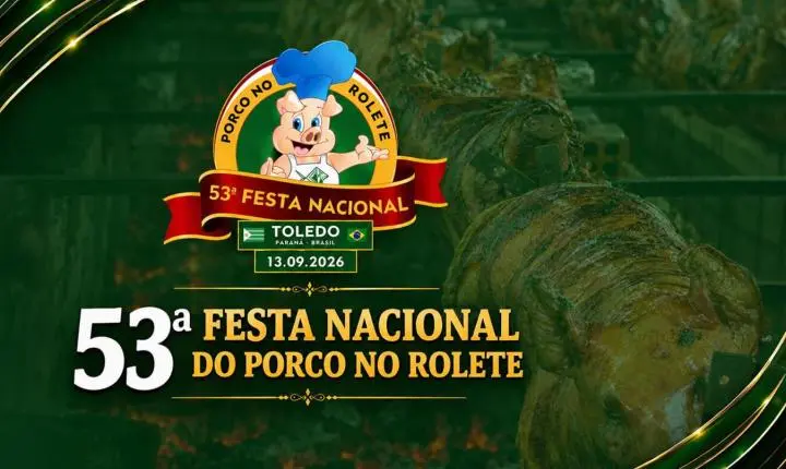Em Toledo, todos os caminhos levam à 53ª Festa Nacional do Porco no Rolete 