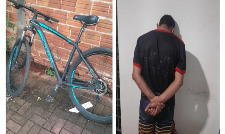  Homem é preso suspeito de furtar residência e bicicleta é recuperada em Toledo