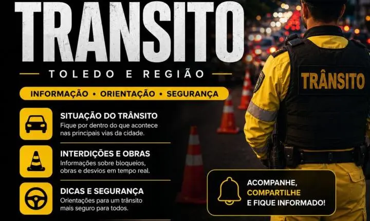 Motociclista fica ferido em acidente na Avenida Ministro Cirne Lima, em Toledo