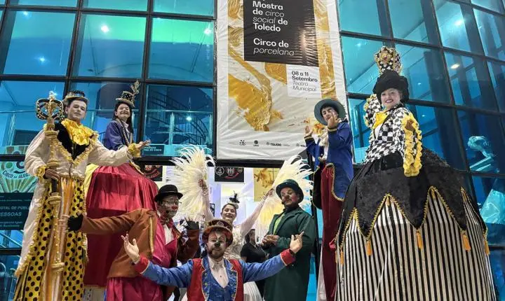 Toledo dá início à 20ª Mostra de Circo Social com “Circo de Porcelana”