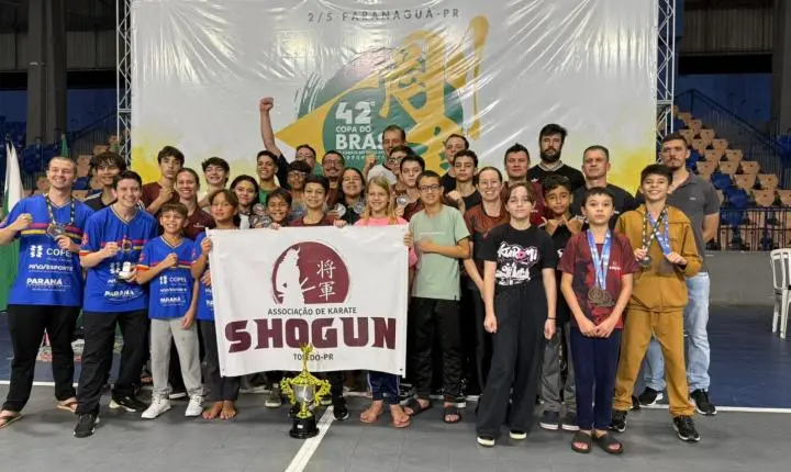 Toledo sobe ao pódio nacional e entra para a elite do karate brasileiro